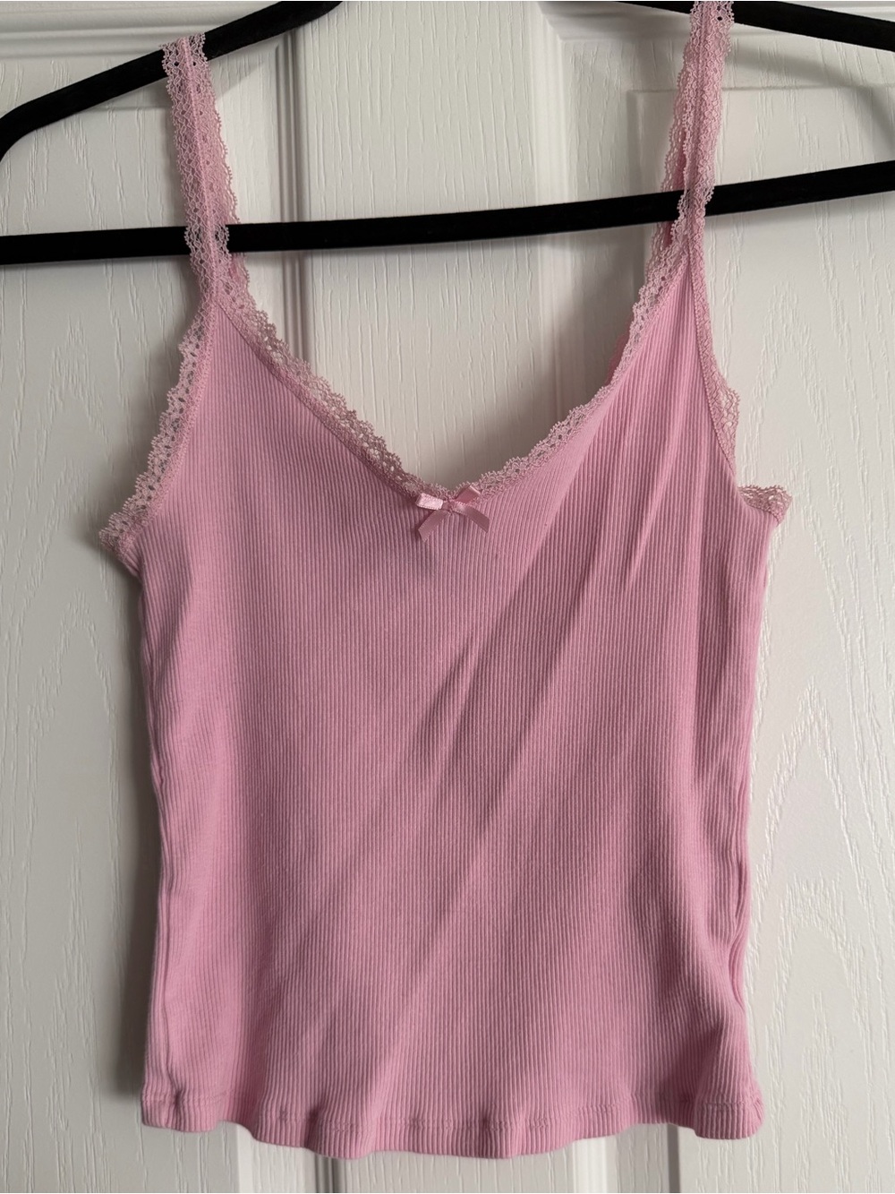 Pink Lace Camisole